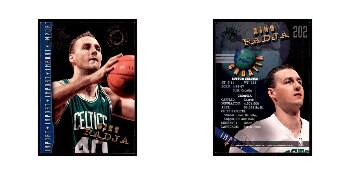 1994 Stadium Club Dino Radja Basketball Cards #202