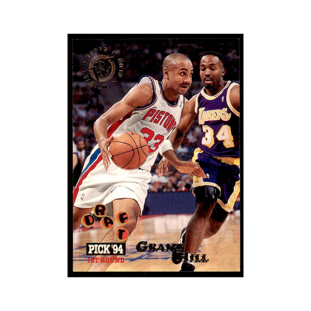 1994 Stadium Club Grant Hill Basketball Cards #195