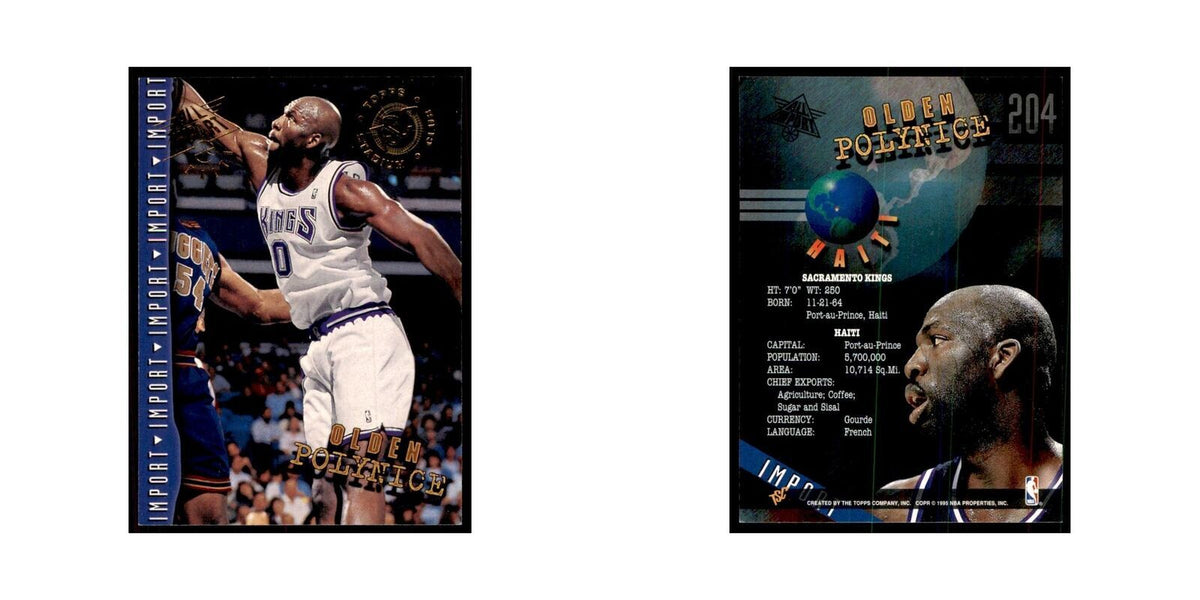 1994 Stadium Club Olden Polynice Basketball Cards #204