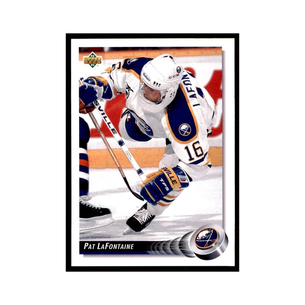 1992 Upper Deck Pat LaFontaine Hockey Cards #165