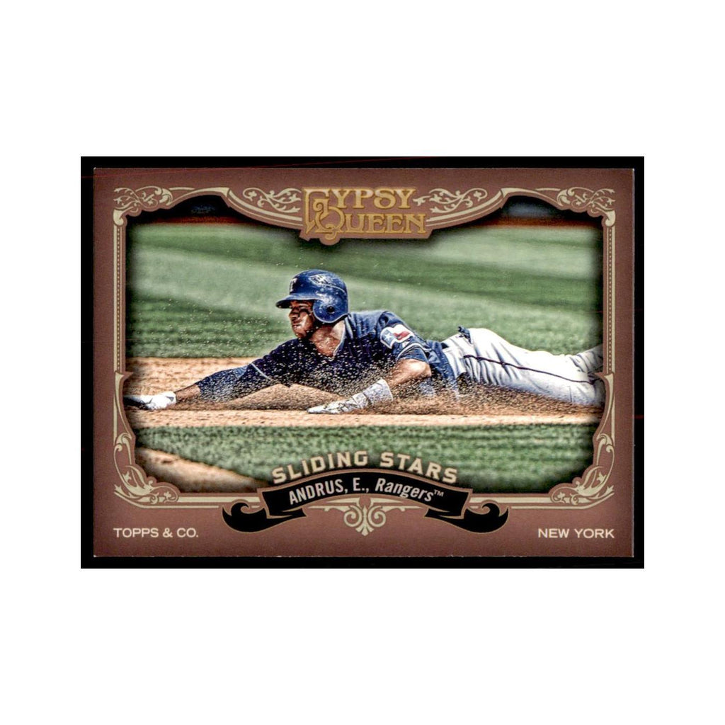 2012 Topps Gypsy Queen Elvis Andrus Baseball Cards #SS-EA