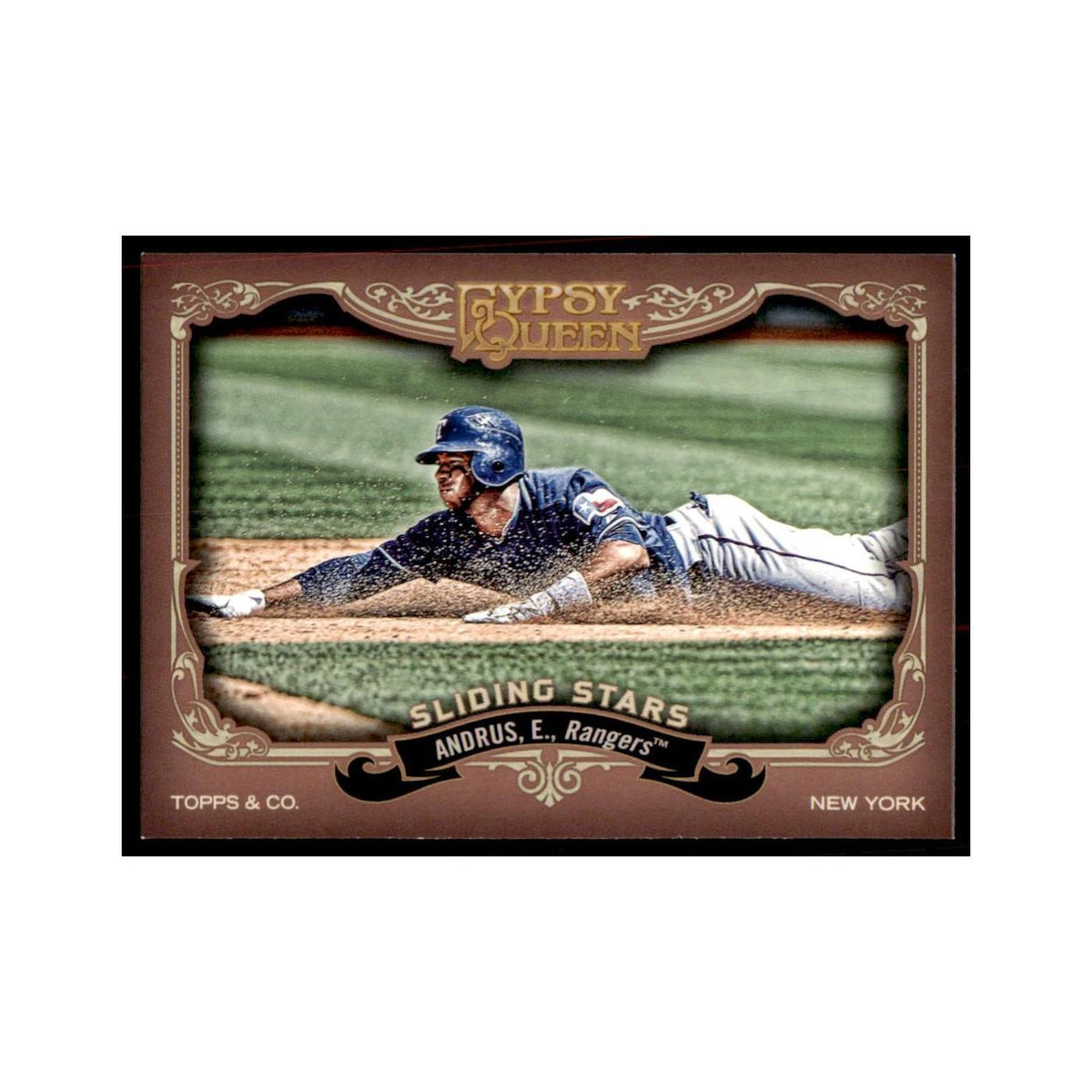 2012 Topps Gypsy Queen Elvis Andrus Baseball Cards #SS-EA