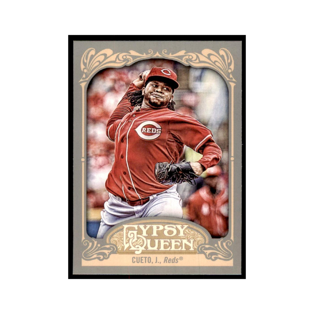 2012 Topps Gypsy Queen Johnny Cueto Baseball Cards #93