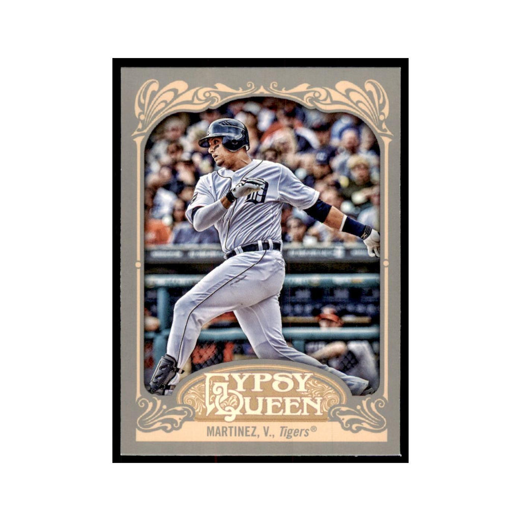 2012 Topps Gypsy Queen Victor Martinez Baseball Cards #154