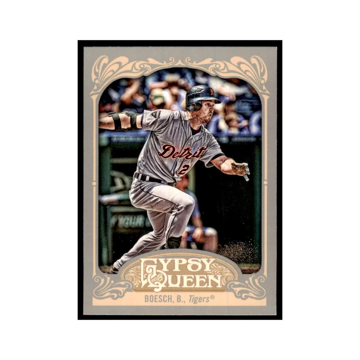 2012 Topps Gypsy Queen Brennan Boesch Baseball Cards #12