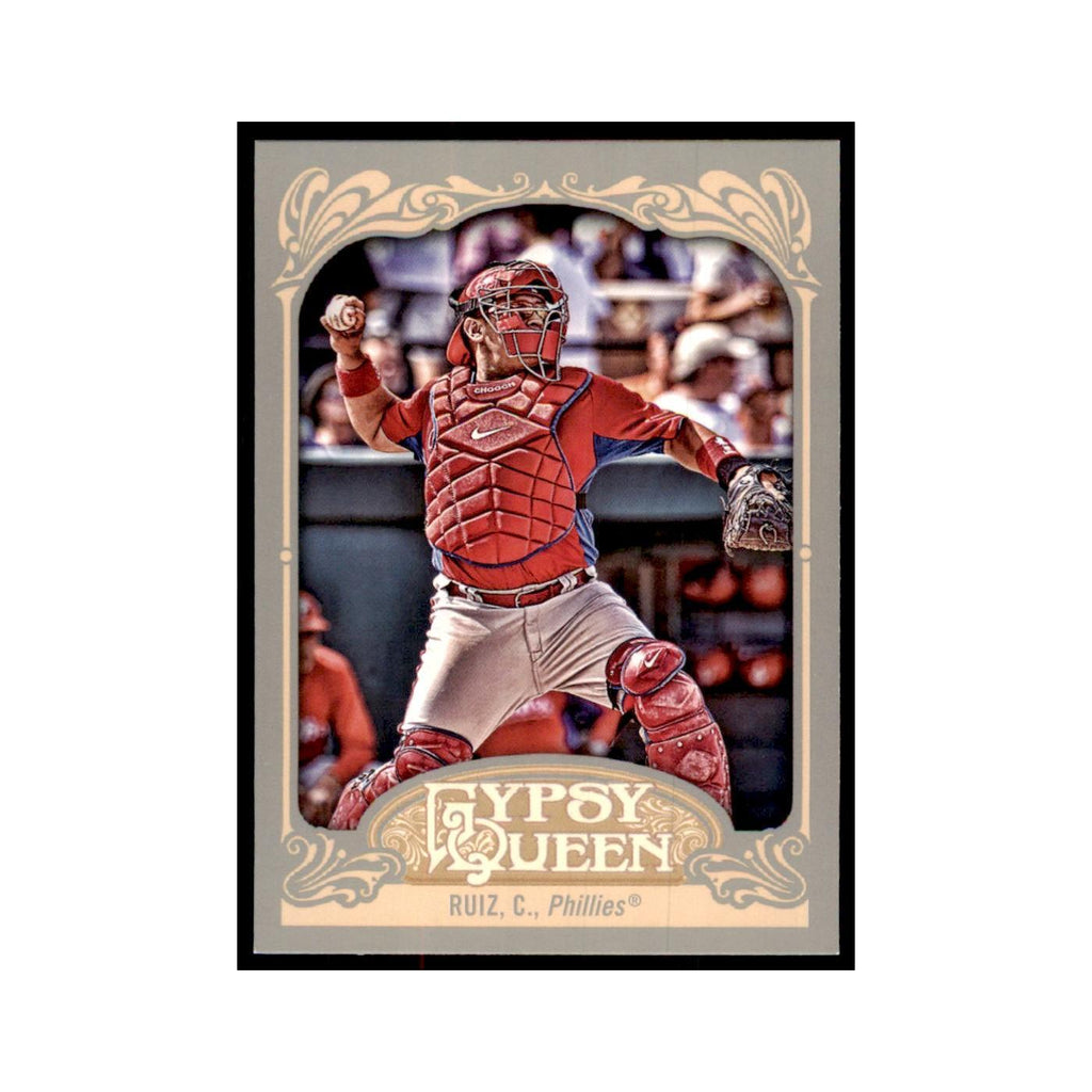 2012 Topps Gypsy Queen Carlos Ruiz Baseball Cards #113