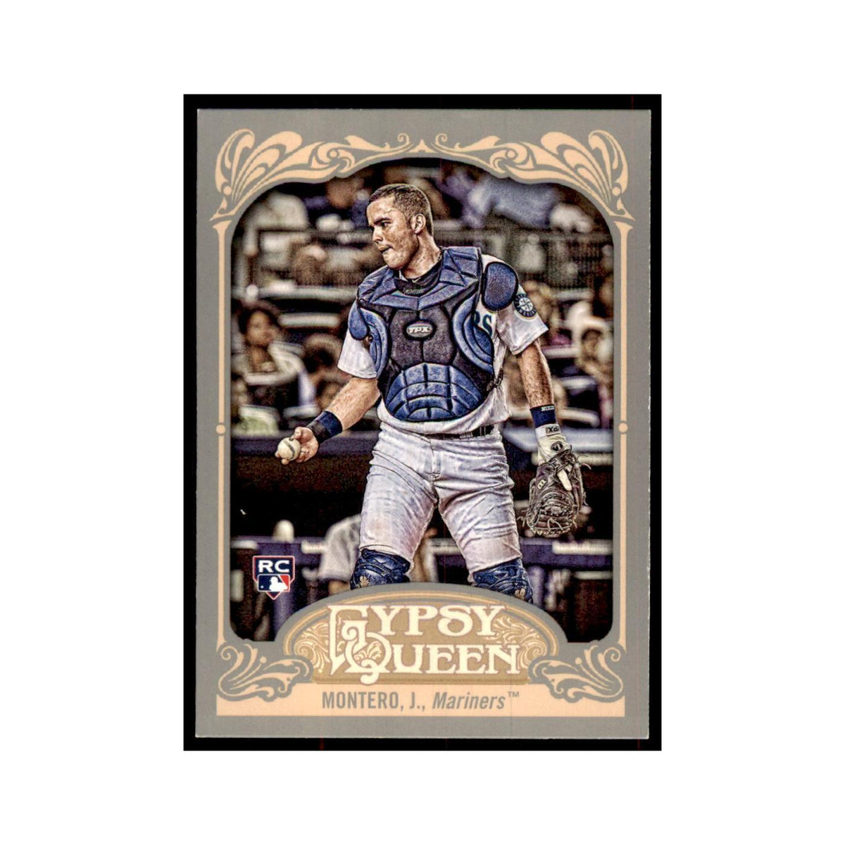2012 Topps Gypsy Queen Jesus Montero Baseball Cards #1