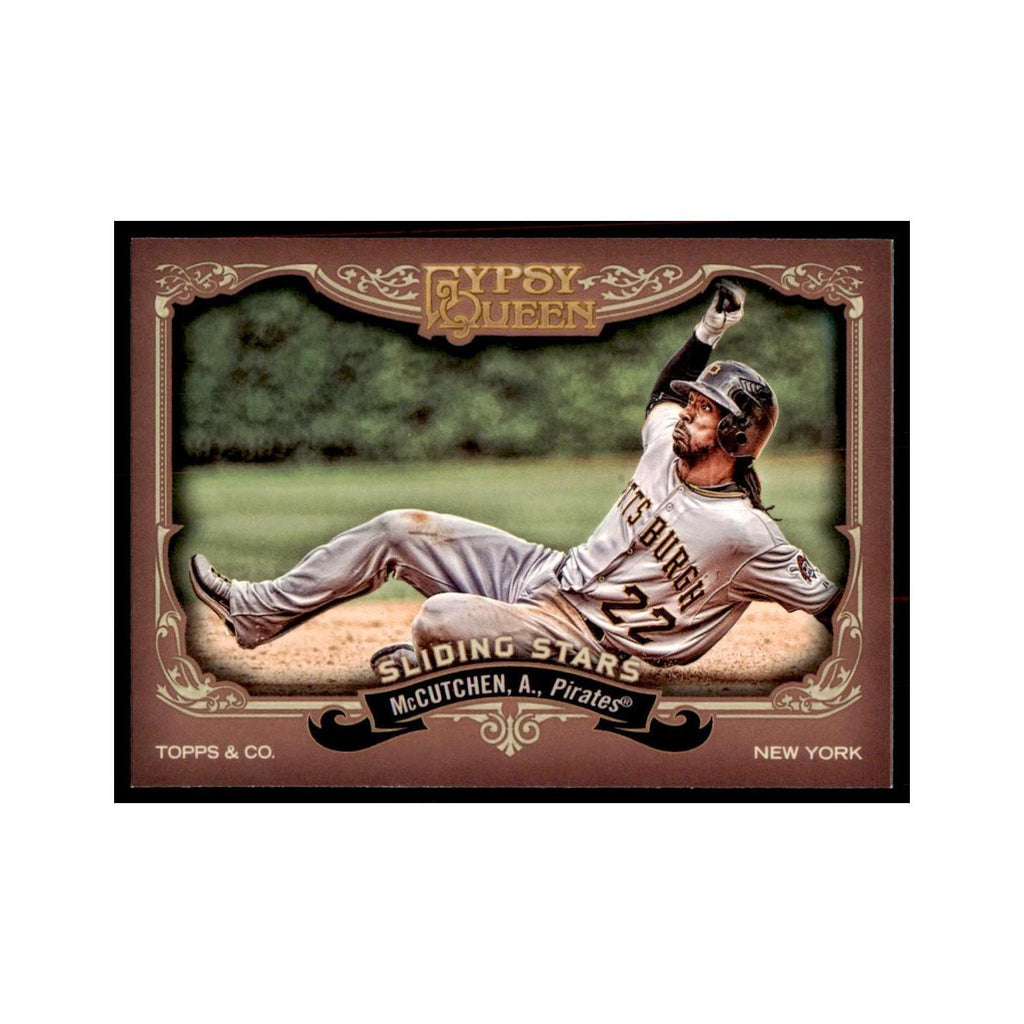 2012 Topps Gypsy Queen Andrew McCutchen Baseball Cards #SS-AM