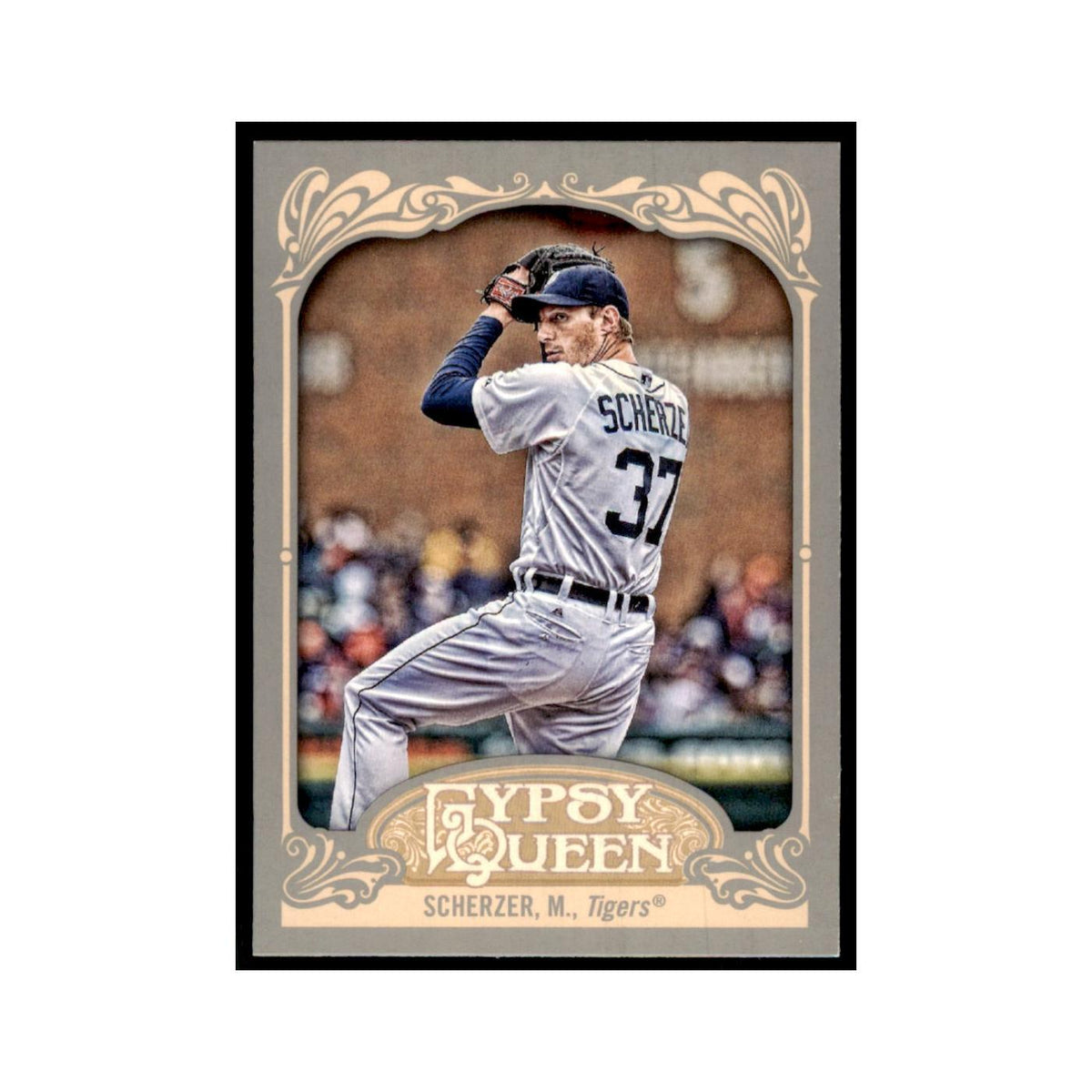 2012 Topps Gypsy Queen Max Scherzer Baseball Cards #9