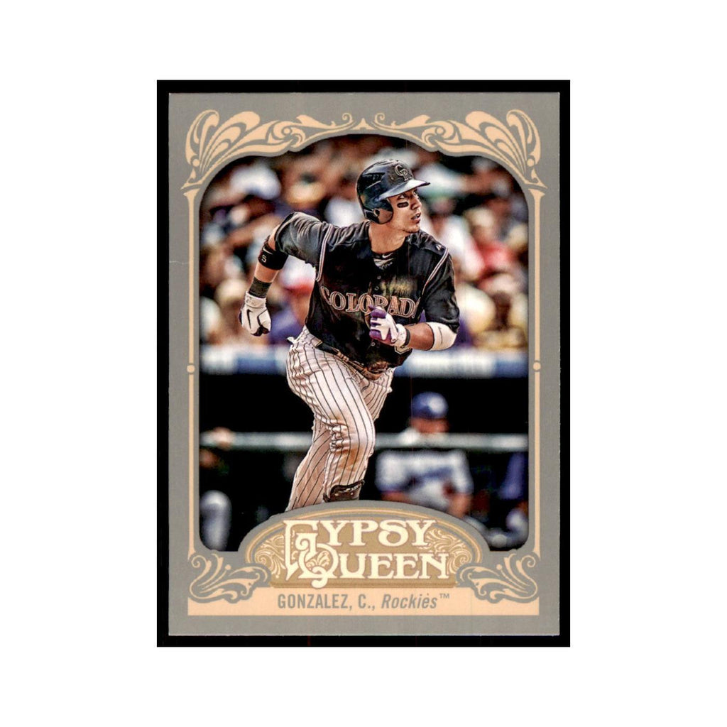 2012 Topps Gypsy Queen Carlos Gonzalez Baseball Cards #142