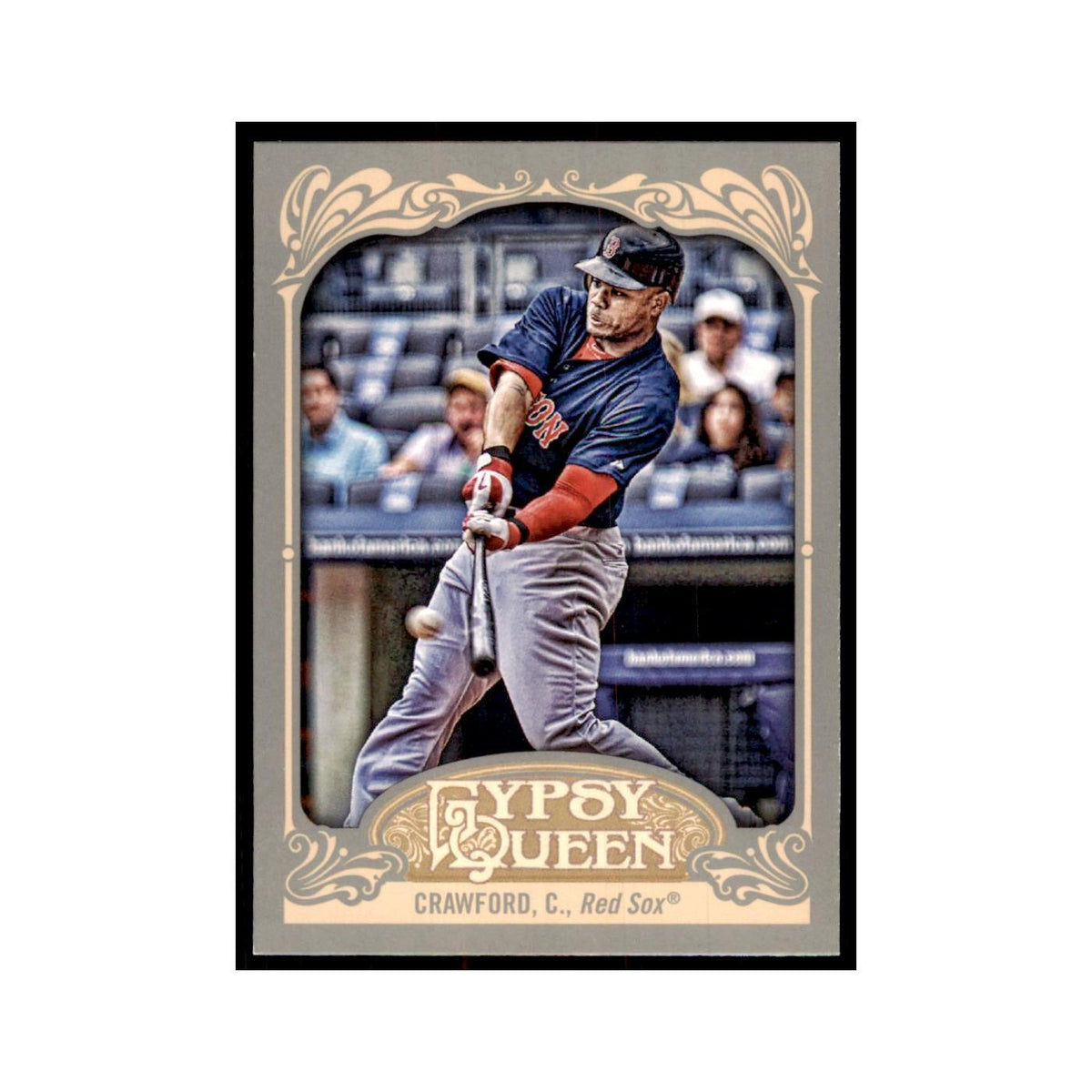 2012 Topps Gypsy Queen Carl Crawford Baseball Cards #151