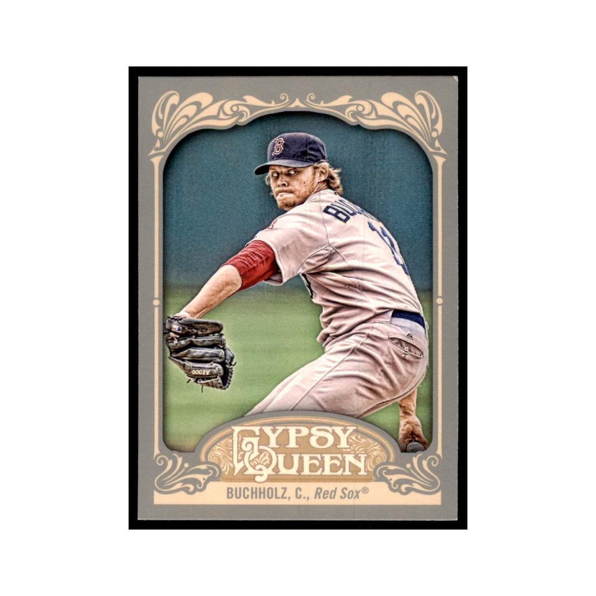 2012 Topps Gypsy Queen Clay Buchholz Baseball Cards #59