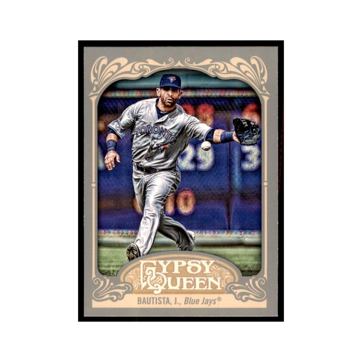 2012 Topps Gypsy Queen Jose Bautista Baseball Cards #110