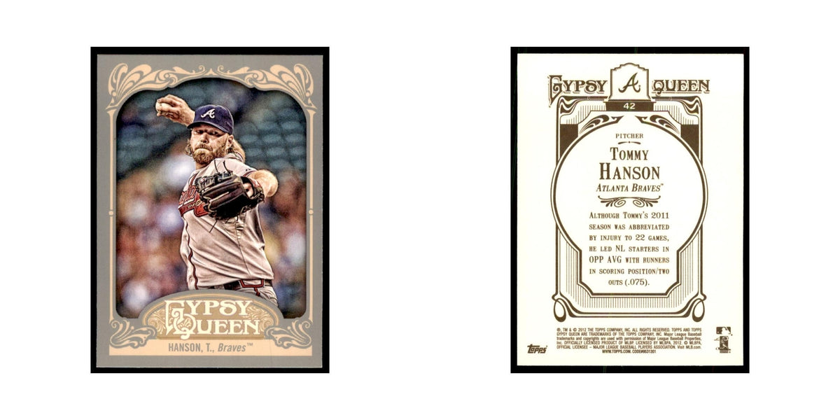 2012 Topps Gypsy Queen Tommy Hanson Baseball Cards #42