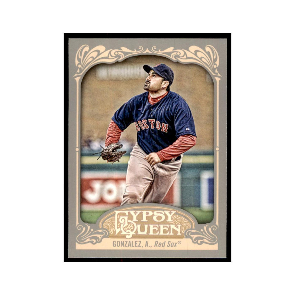 2012 Topps Gypsy Queen Adrian Gonzalez Baseball Cards #92