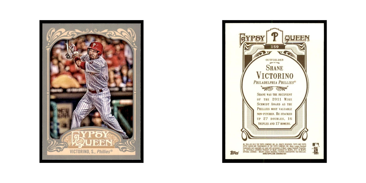 2012 Topps Gypsy Queen Shane Victorino Baseball Cards #159