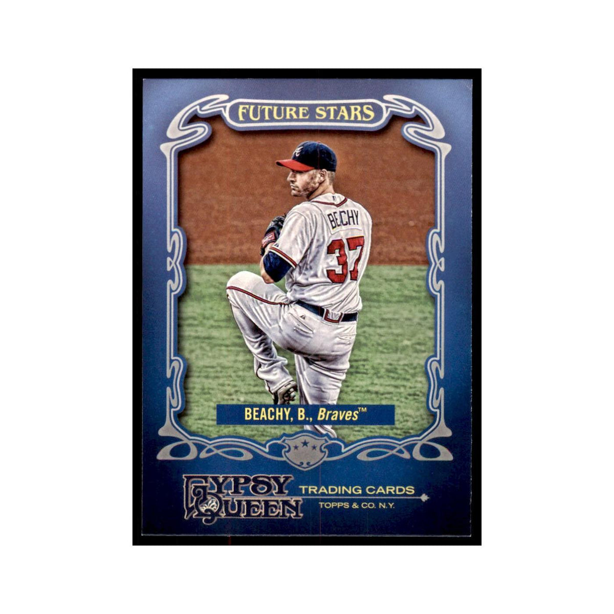 2012 Topps Gypsy Queen Brandon Beachy Baseball Cards #FS-BB