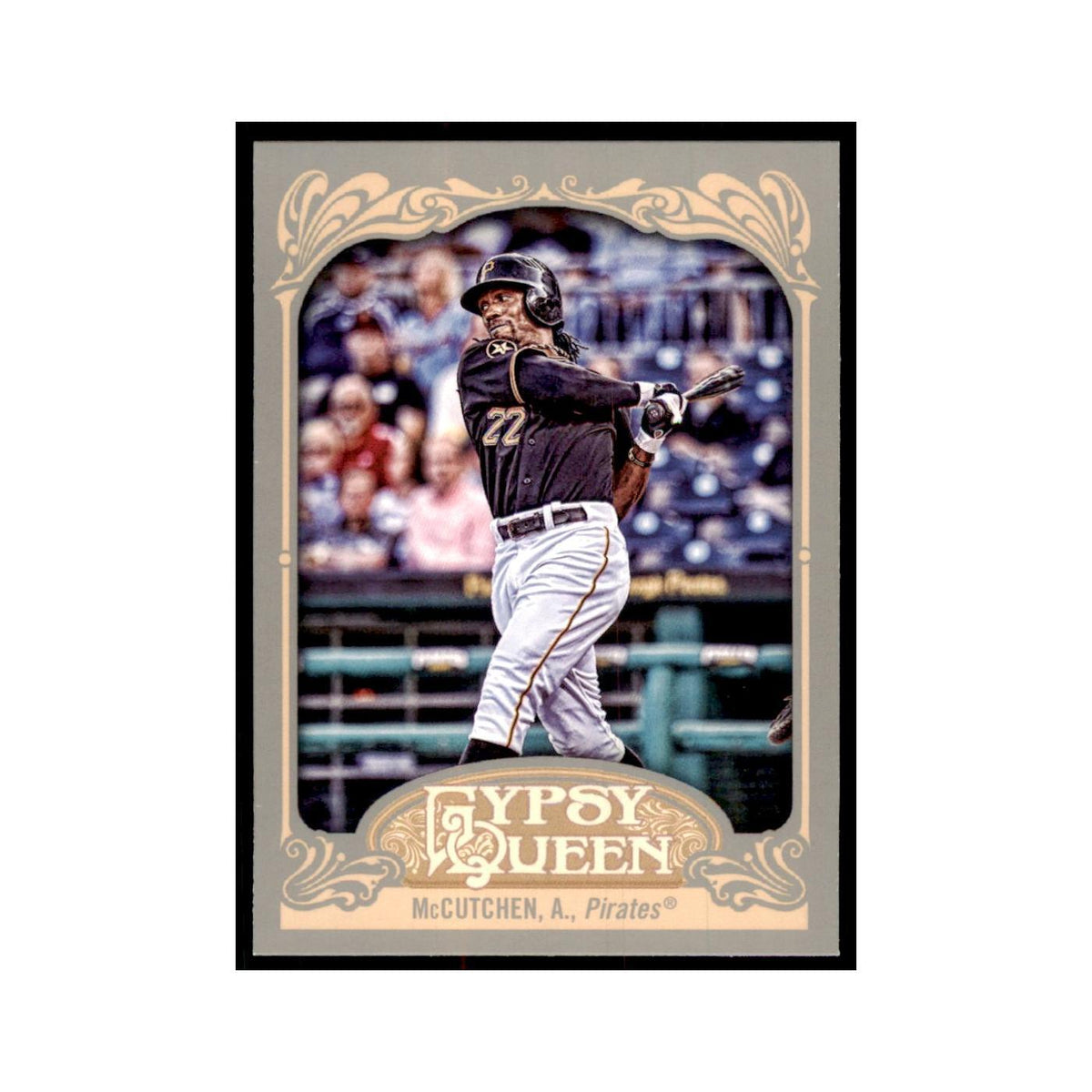 2012 Topps Gypsy Queen Andrew McCutchen Baseball Cards #144