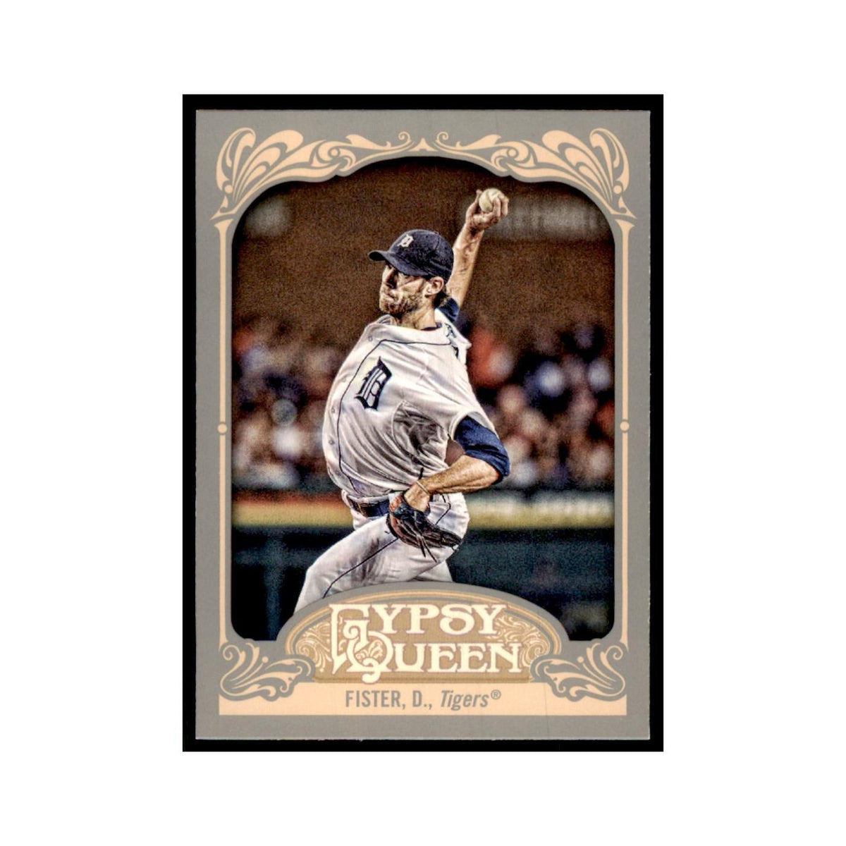 2012 Topps Gypsy Queen Doug Fister Baseball Cards #25