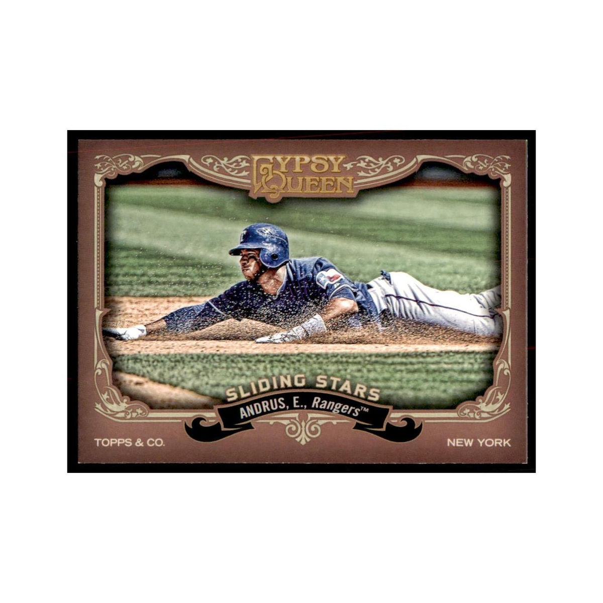 2012 Topps Gypsy Queen Elvis Andrus Baseball Cards #SS-EA