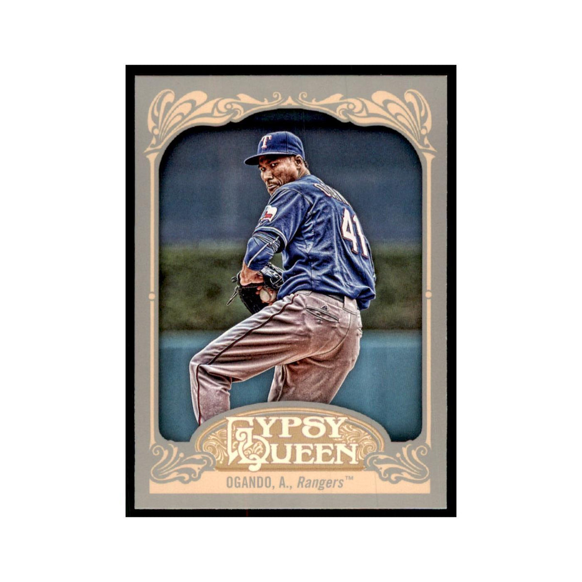 2012 Topps Gypsy Queen Alexi Ogando Baseball Cards #96