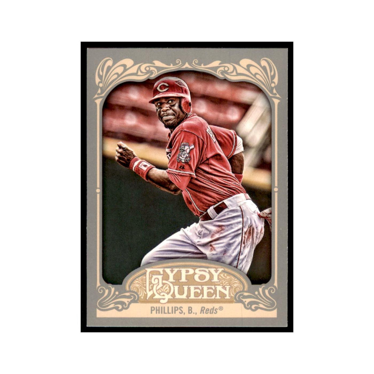 2012 Topps Gypsy Queen Brandon Phillips Baseball Cards #163
