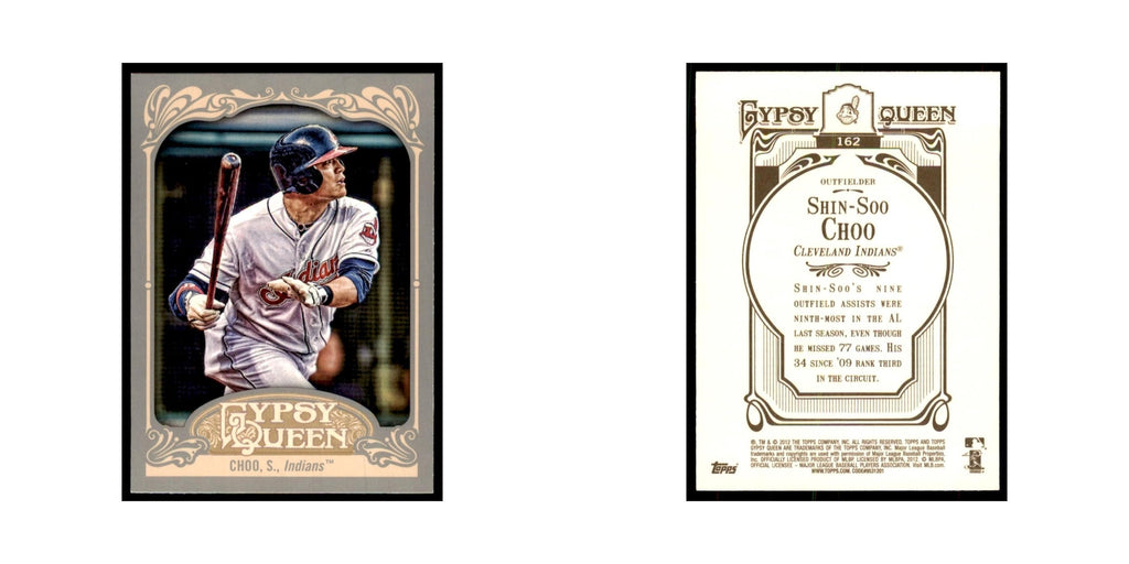 2012 Topps Gypsy Queen Shin-Soo Choo Baseball Cards #162