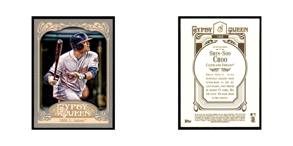 2012 Topps Gypsy Queen Shin-Soo Choo Baseball Cards #162