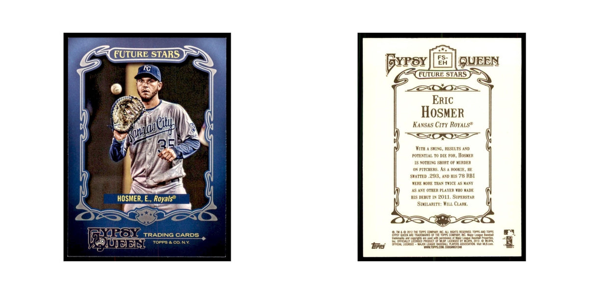 2012 Topps Gypsy Queen Eric Hosmer Baseball Cards #FS-EH