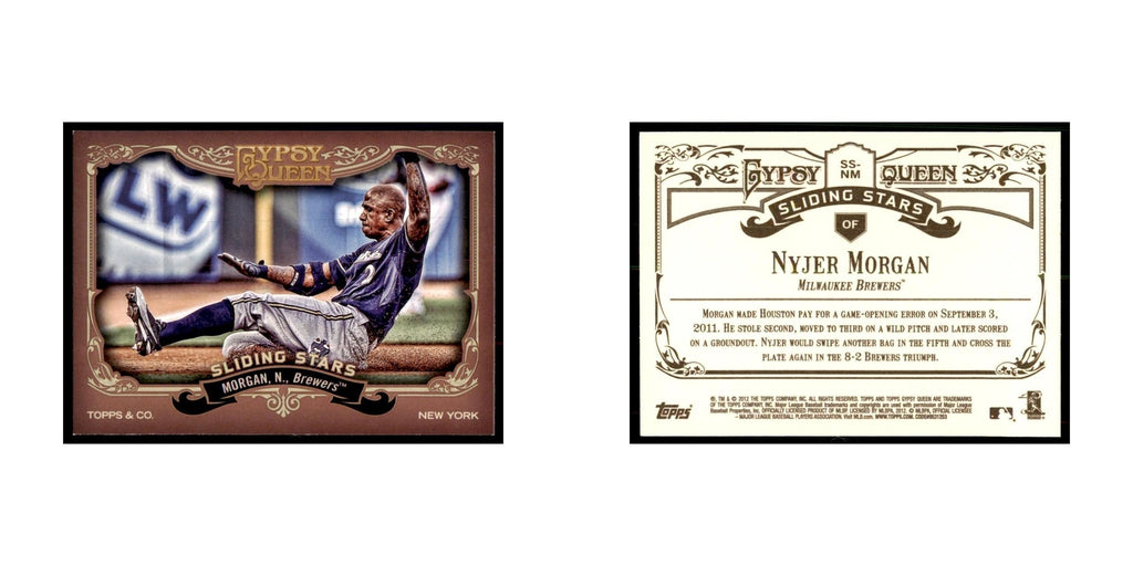 2012 Topps Gypsy Queen Nyjer Morgan Baseball Cards #SS-NM
