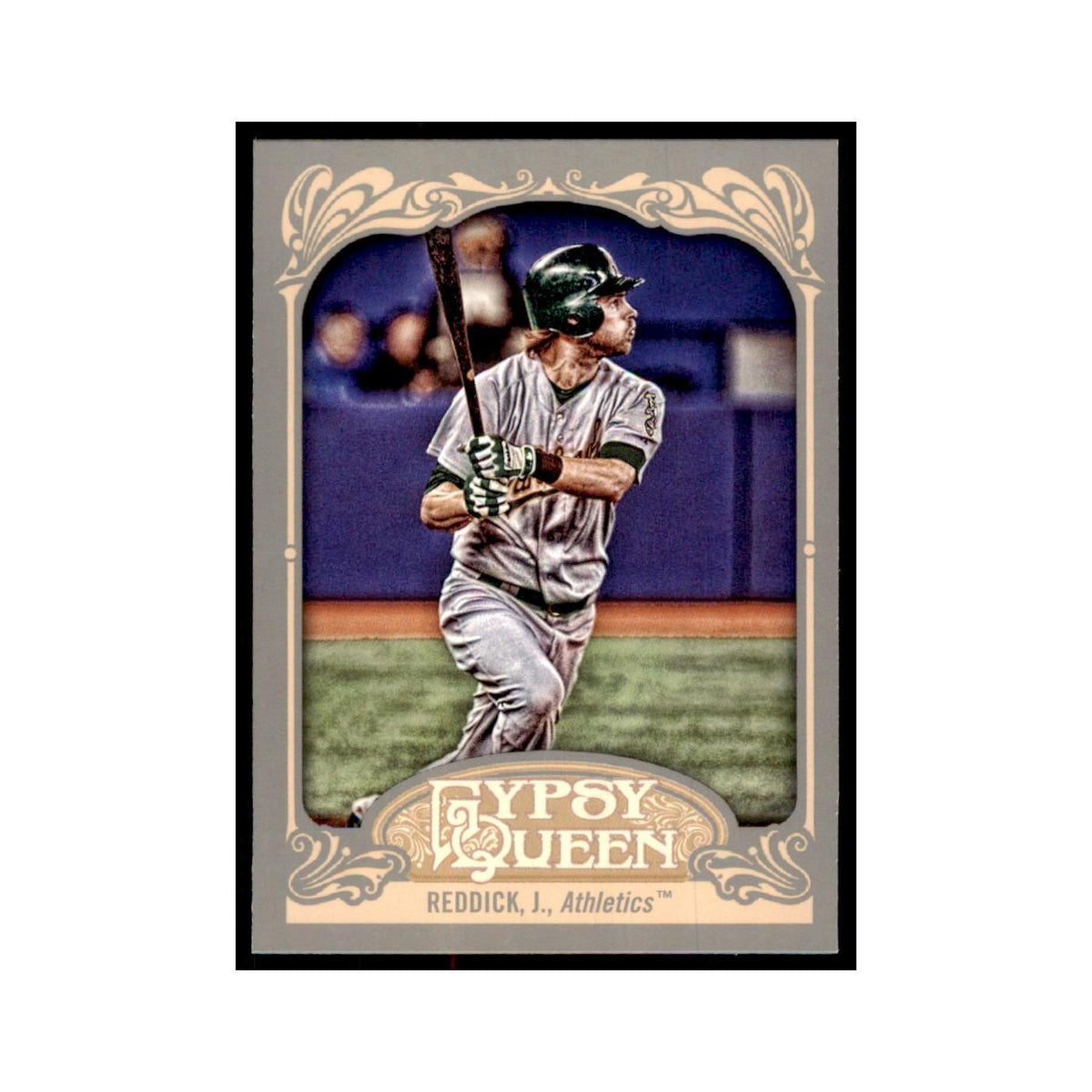 2012 Topps Gypsy Queen Josh Reddick Baseball Cards #116