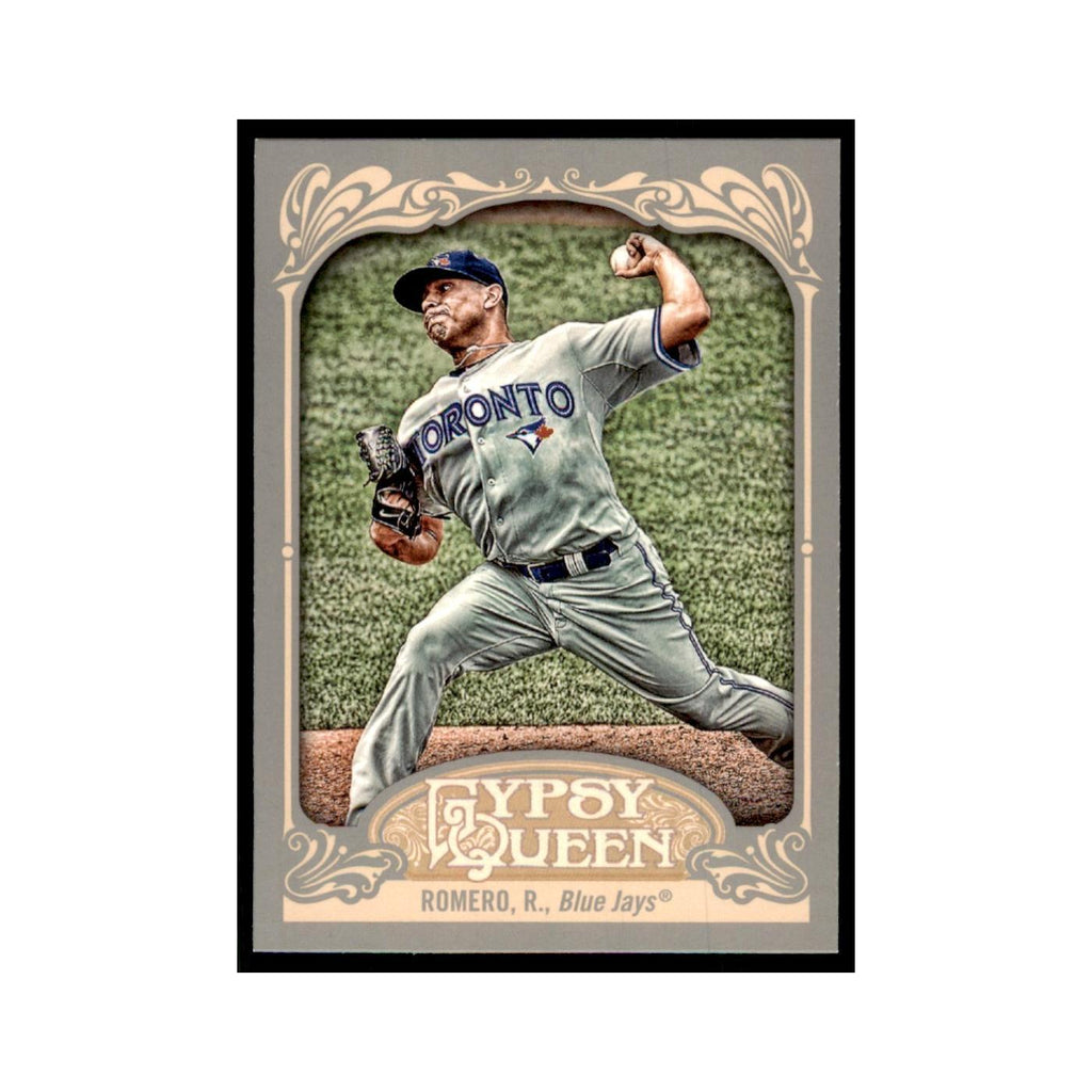 2012 Topps Gypsy Queen Ricky Romero Baseball Cards #168