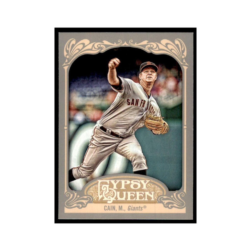 2012 Topps Gypsy Queen Matt Cain Baseball Cards #24