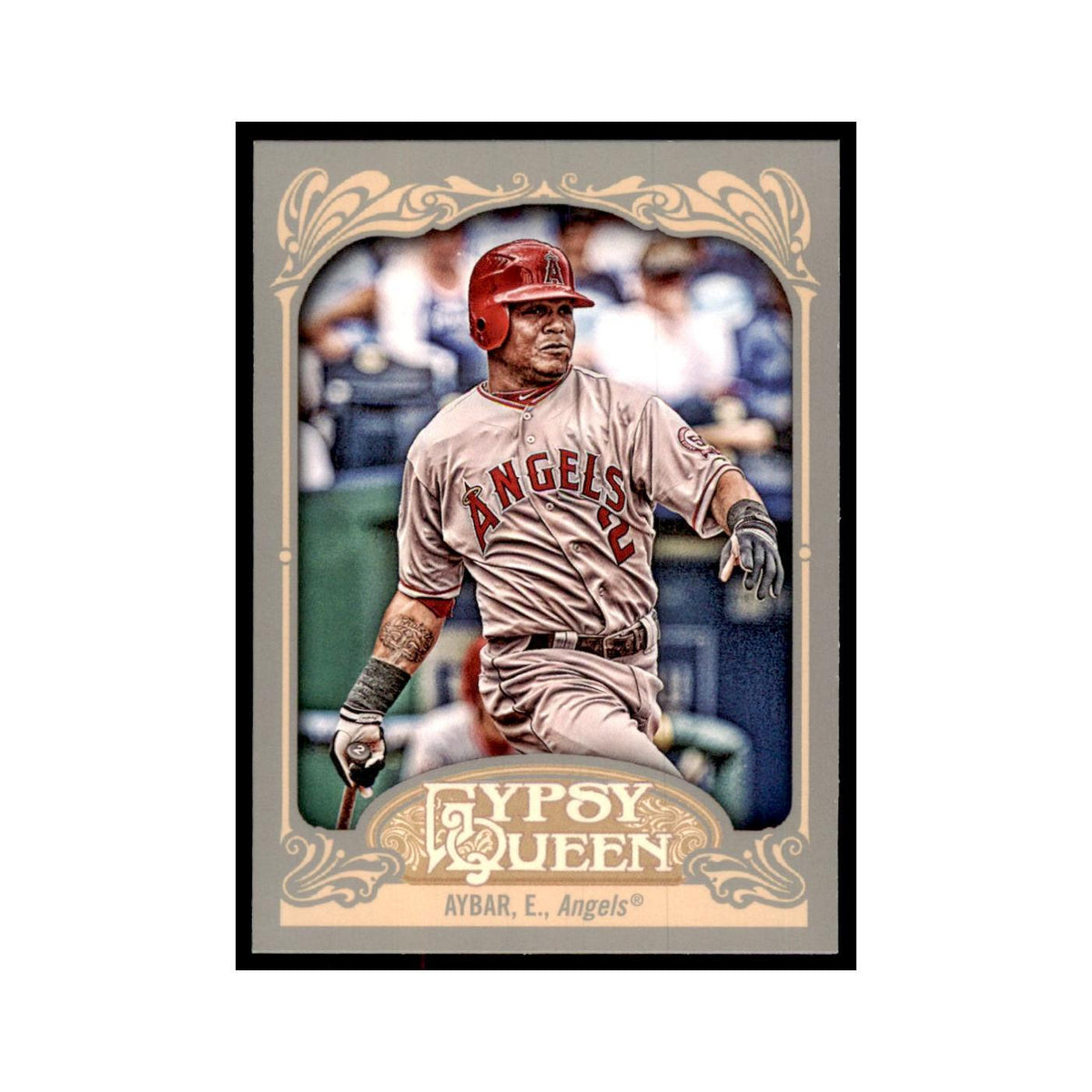 2012 Topps Gypsy Queen Erick Aybar Baseball Cards #88