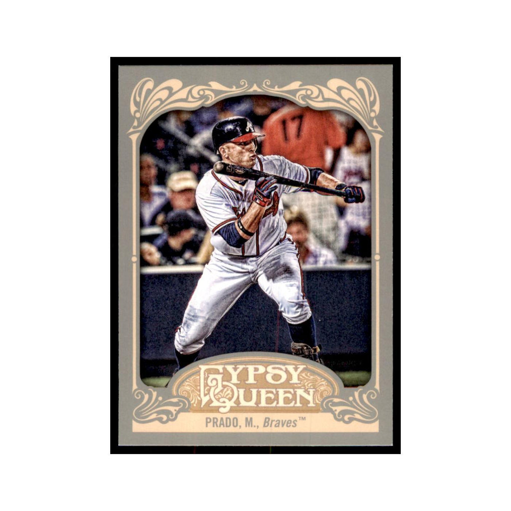 2012 Topps Gypsy Queen Martin Prado Baseball Cards #136