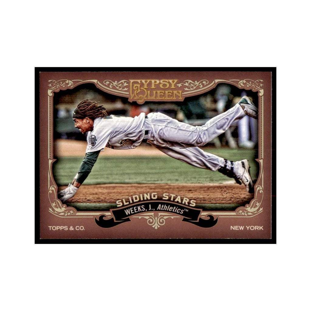 2012 Topps Gypsy Queen Jemile Weeks Baseball Cards #SS-JW