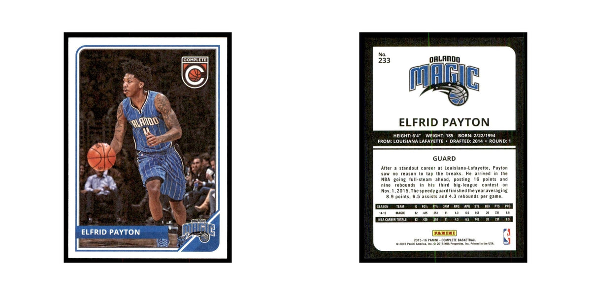 2015 Panini Complete Elfrid Payton Magic #233