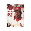 Bernard Gilkey 1994 Studio #50 St. Louis Cardinals Baseball Card NM