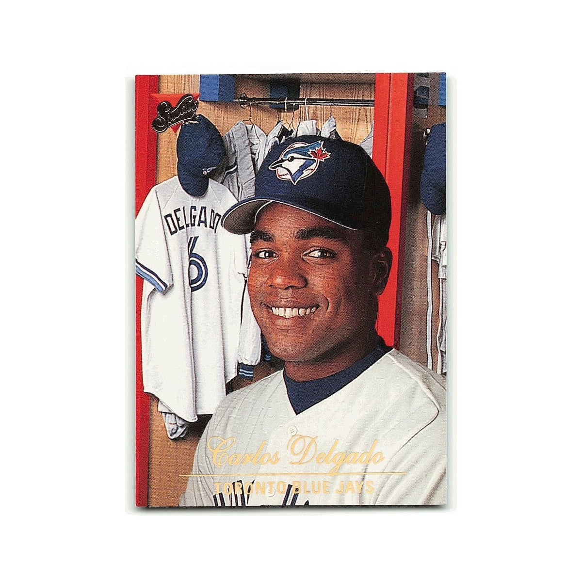 Carlos Delgado 1994 Studio #27 Toronto Blue Jays Baseball Card NM