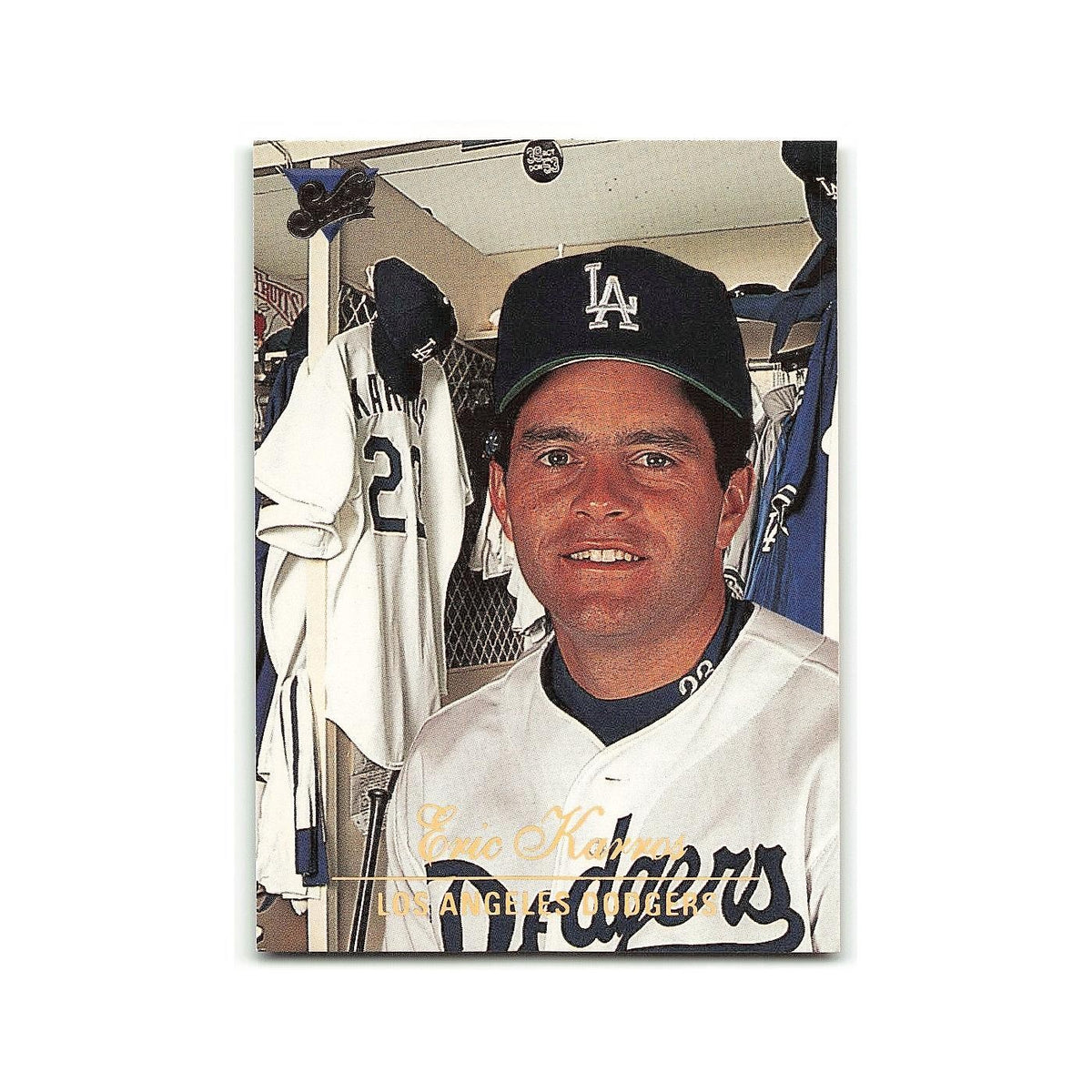 Eric Karros 1994 Studio #69 Los Angeles Dodgers Baseball Card NM