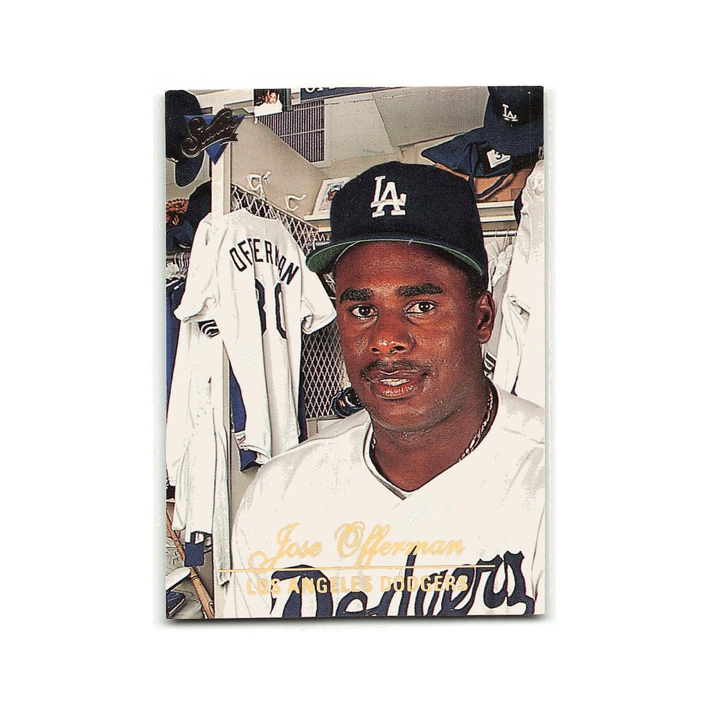 Jose Offerman 1994 Studio #71 Los Angeles Dodgers Baseball Card NM
