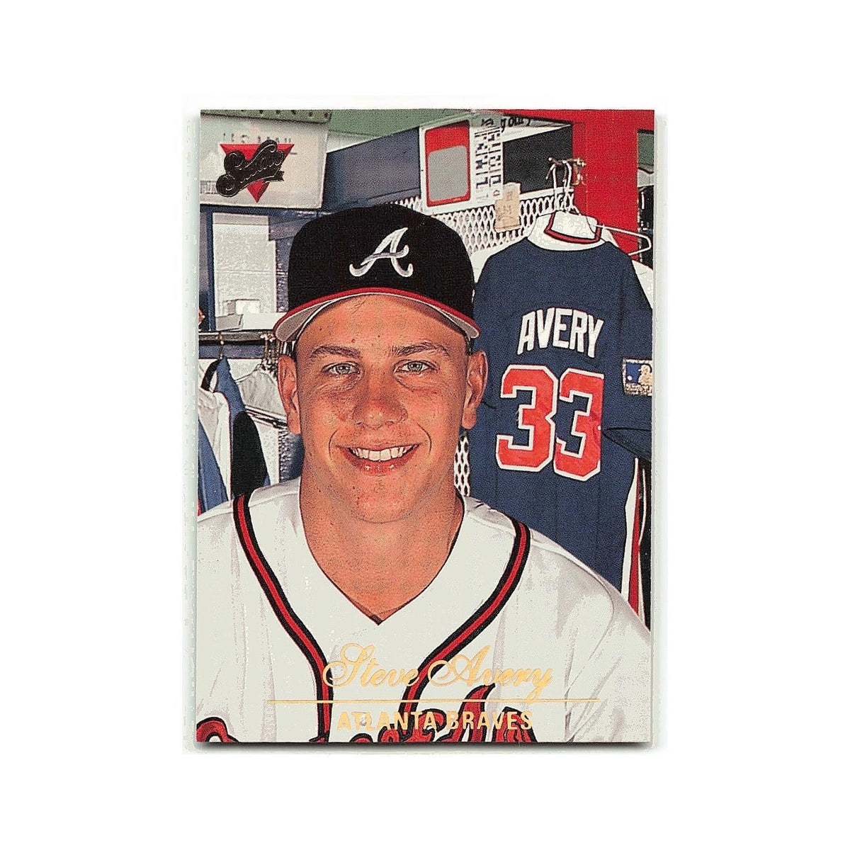 Steve Avery 1994 Studio #33 Atlanta Braves Baseball Card NM
