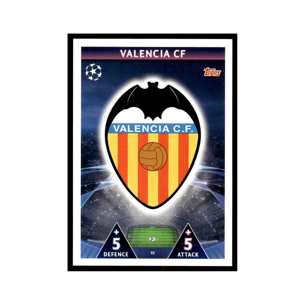 Valencia C.F. 2021 Topps UEFA Match Attax #55 Soccer Card NM