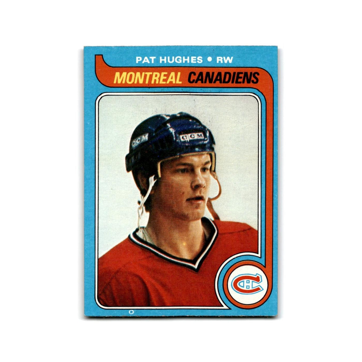 1979 Topps Pat Hughes RC Montreal Canadiens #65