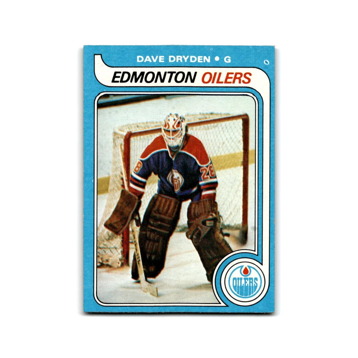 1979 Topps Dave Dryden Edmonton Oilers #71