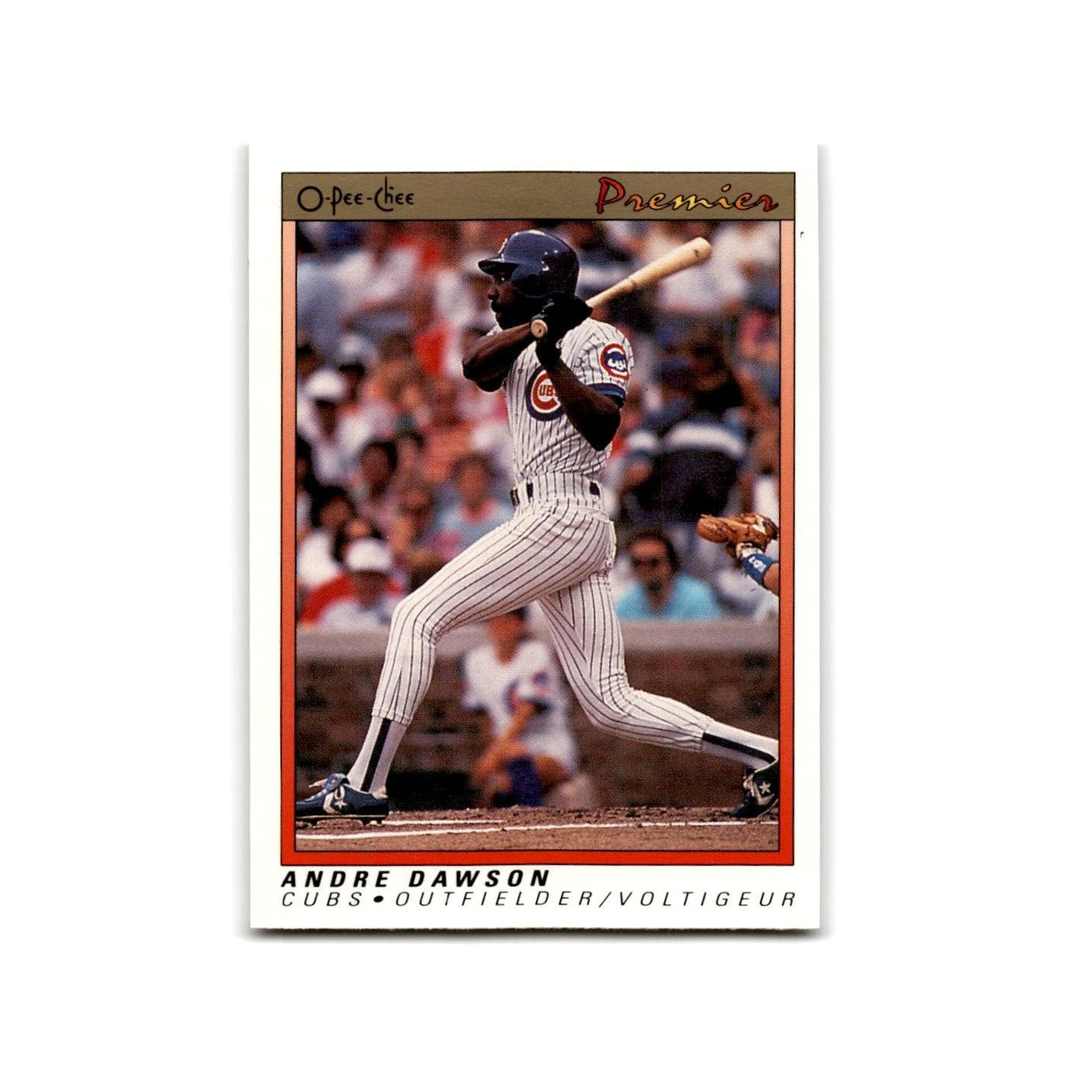 1991 O-Pee-Chee Premier Andre Dawson Cubs #31
