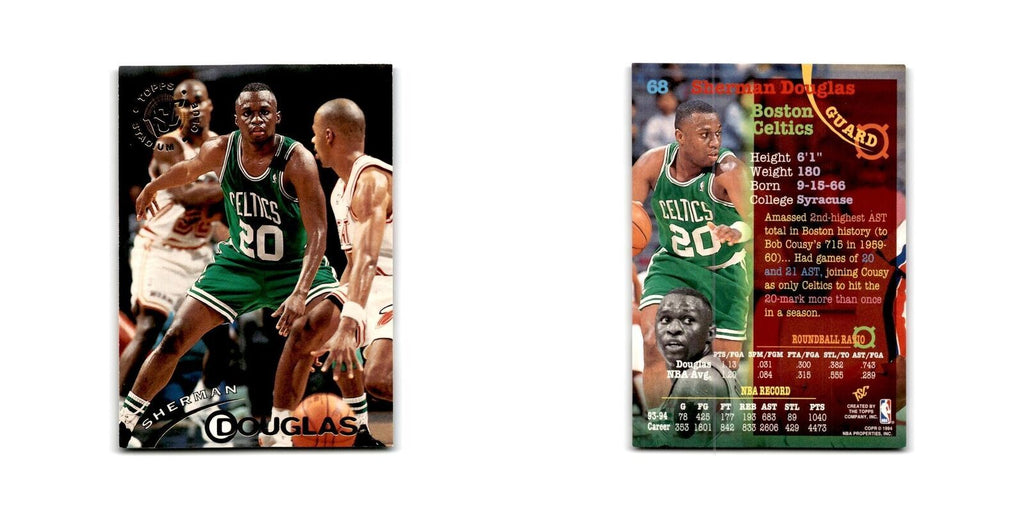 1994 Topps Stadium Club Sherman Douglas Celtics #68