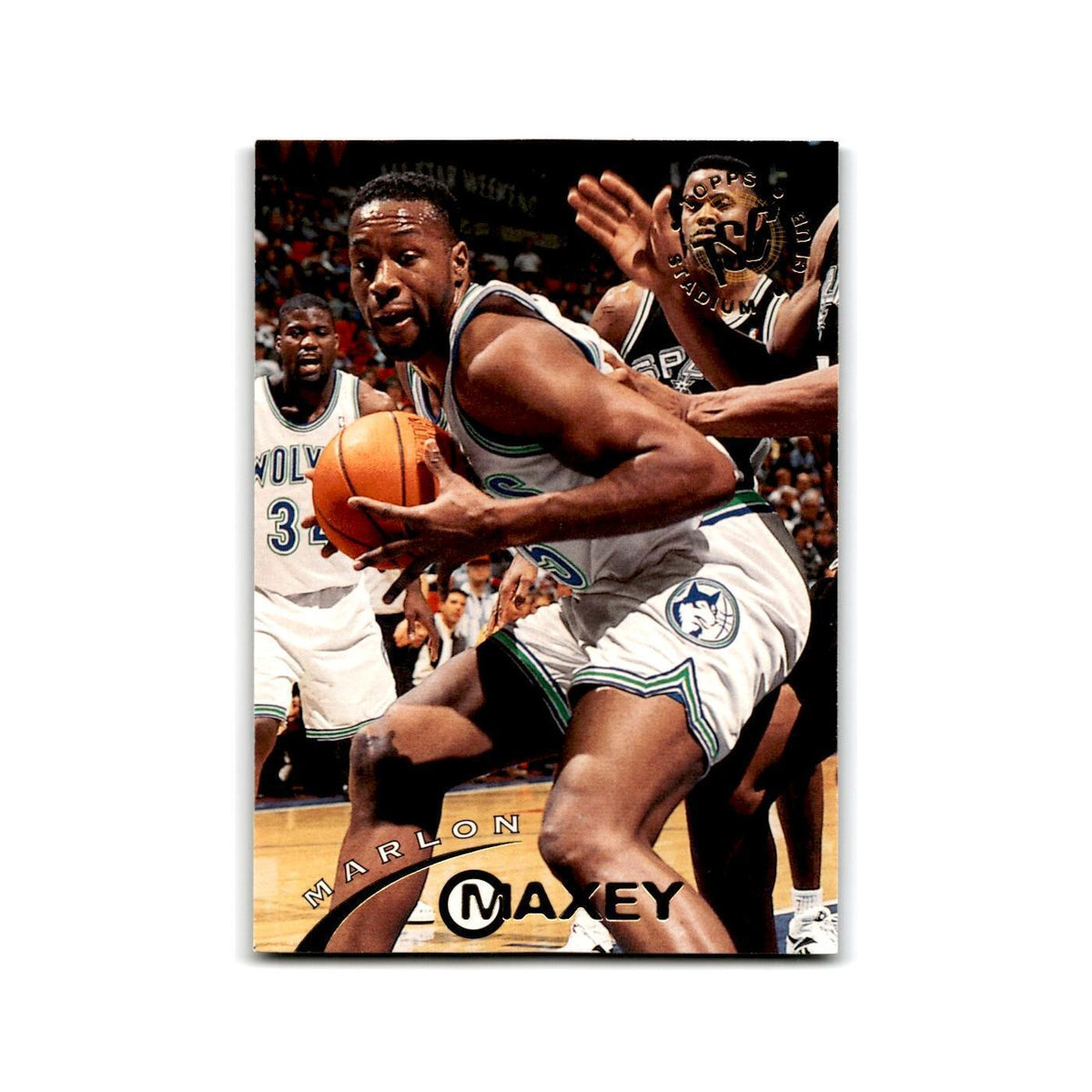 1994 Topps Stadium Club Marlon Maxey Timberwolves #25
