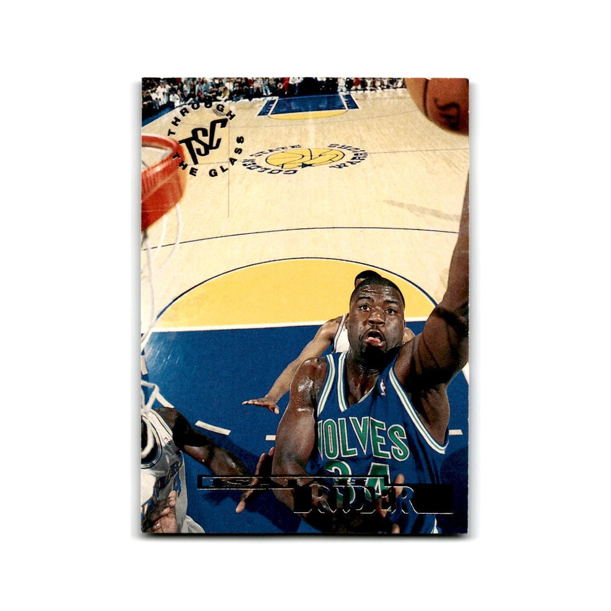 1994 Topps Stadium Club Isaiah Rider Timberwolves #36