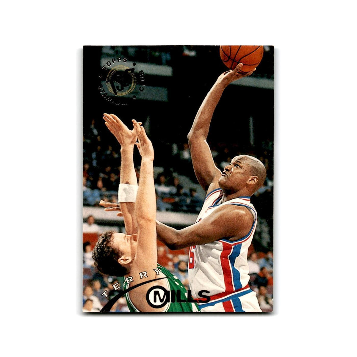 1994 Topps Stadium Club Terry Mills Pistons #29